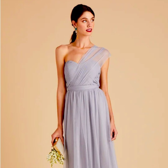 🦢Birdy Grey Christina Convertible Dress - Tulle Silver - Picture 1 of 3